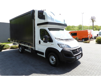 Furgoneta con lona FIAT DUCATO TARPAULIN 10 PALLETS WEBASTO CRUISE CONTROL AIR CONDITIONING LED LIGHTS PNEUMATICS  160HP: foto 4