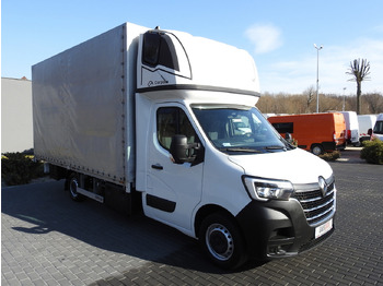 Furgoneta con lona RENAULT MASTER  TARPAULIN 10 PALLETS WEBASTO CRUISE CONTROL LED LIGHTS PNEUMATICS AIR CONDITIONING  165HP: foto 4
