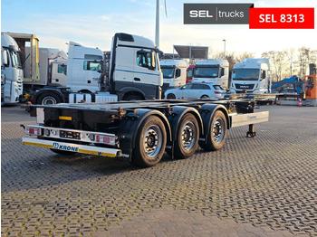 Semirremolque portacontenedore/ Intercambiable Krone SD / Teleskop / 11.035-12.640 / Liftachse: foto 5