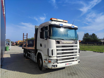 Camión portavehículos Scania 124 car transporter: foto 3