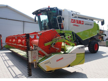 Cosechadora de granos Kombajn zbożawy Claas Lexon 570  Kombajn zbożowy CLAAS LEXION 570+ heder VARIO 7,5m: foto 2