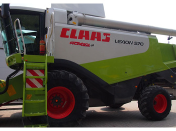 Cosechadora de granos Kombajn zbożawy Claas Lexon 570  Kombajn zbożowy CLAAS LEXION 570+ heder VARIO 7,5m: foto 4