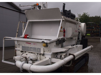 Bomba de hormigon estacionaria Pompa do betonu Mecbo Cartrack P4,65 APV 70bar 2009 Pompa do betonu MECBO P4,65 na gąsienicach: foto 2