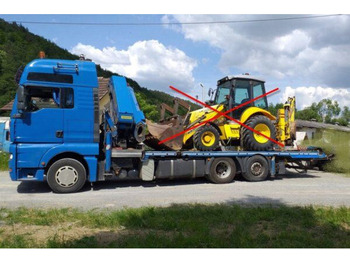Camión caja abierta, Camión grúa MAN 6x2 TGA 480 BDF +1m +16m crane: foto 2