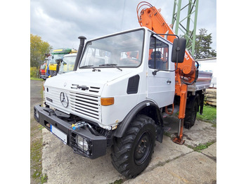 Camión volquete, Camión grúa Mercedes-Benz UNIMOG 427.11 +12m!: foto 4 Camión volquete, Camión grúa Mercedes-Benz UNIMOG 427.11 +12m!: foto 4