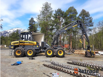 Maquinaria agrícola Hogstmaskin Ponsse Ergo 8w m/ H6 hogstaggregat, belter og kjettinger: foto 5