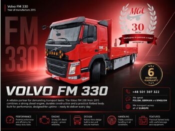 Camión caja abierta VOLVO FM 330