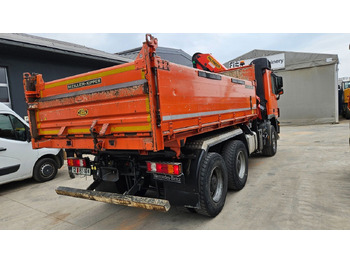 Camión volquete Mercedes-Benz Actros 3346 K palfinger PK 18002 - bordmatic - meiller tipper - EPS 3 pedals: foto 5