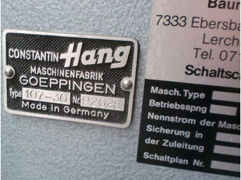 Máquina de impresión Constantin Hang 107-30 Multi-spindle Paper Drilling Machine: foto 3 Máquina de impresión Constantin Hang 107-30 Multi-spindle Paper Drilling Machine: foto 3