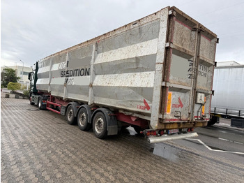 Semirremolque volquete Lück SKF35 86m³/Alufelgen/SAF/Scheibe/Lift: foto 3