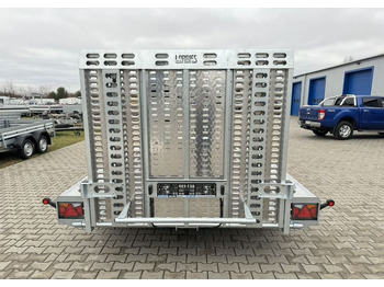 Remolque porta maquinaria nuevo LORRIES TPM35-4017 402x175 cm DMC 3500kg przyczepa 3 osiowa pod koparkę budowlanka: foto 3