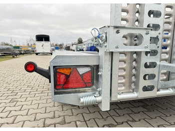 Remolque porta maquinaria nuevo LORRIES TPM35-4017 402x175 cm DMC 3500kg przyczepa 3 osiowa pod koparkę budowlanka: foto 4