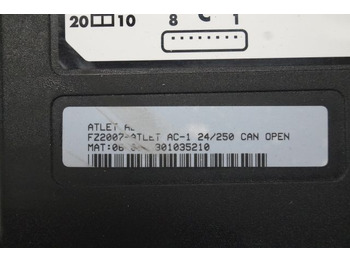 Unidad de control para Equipo de manutención Atlet FZ2007 | Rijregeling Drive controller ZAPI AC1 FZ2007 24/250A can open sn.: foto 2 Unidad de control para Equipo de manutención Atlet FZ2007 | Rijregeling Drive controller ZAPI AC1 FZ2007 24/250A can open sn.: foto 2