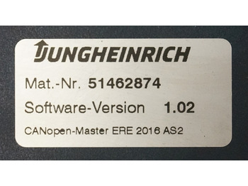 Unidad de control para Equipo de manutención Jungheinrich 51226801 | Rij/hef/stuur regeling  drive/lift/steering controller A: foto 3