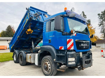 Camión volquete MAN TGS 26.440 6x6 Hydrodrive – Meiller 3-stronny wywrotka / Manual / Retarder / Tempomat / Euro 5: foto 4 Camión volquete MAN TGS 26.440 6x6 Hydrodrive – Meiller 3-stronny wywrotka / Manual / Retarder / Tempomat / Euro 5: foto 4