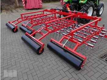 Grada de púas nuevo Vemac Wiesenstriegel Striegel Wiesenschleppe 6Meter WS6J NEU: foto 3