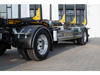 Remolque maderero para transporte de madera nuevo Hydrofast Przyczepa 2 osiowa do drewna stosowego HFP2/2-axle timber trailer HFP2: foto 5