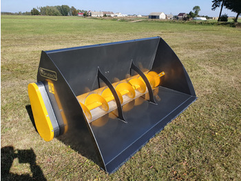 Cazo cargador para Maquinaria agrícola nuevo Grutech Futterverteiler / Bucket with screw / Godet avec vis / Cazo con sinfín / Benna con coclea / Ковш со шнеком / Łyżka ze ślimakiem 1,6 m: foto 3 Cazo cargador para Maquinaria agrícola nuevo Grutech Futterverteiler / Bucket with screw / Godet avec vis / Cazo con sinfín / Benna con coclea / Ковш со шнеком / Łyżka ze ślimakiem 1,6 m: foto 3