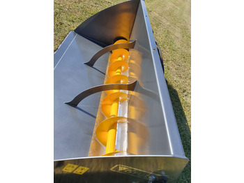 Cazo cargador para Maquinaria agrícola nuevo Grutech Futterverteiler / Bucket with screw / Godet avec vis / Cazo con sinfín / Benna con coclea / Ковш со шнеком / Łyżka ze ślimakiem 1,6 m: foto 4 Cazo cargador para Maquinaria agrícola nuevo Grutech Futterverteiler / Bucket with screw / Godet avec vis / Cazo con sinfín / Benna con coclea / Ковш со шнеком / Łyżka ze ślimakiem 1,6 m: foto 4