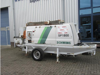 Bomba de hormigon estacionaria