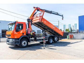 Camión volquete RENAULT Premium Lander