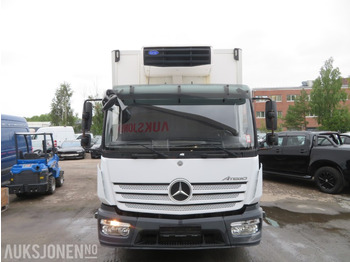 Camión caja cerrada 2014 Mercedes-Benz Atego - Kjølebil med Carrier Xarios 600 og Lamberet skap: foto 2