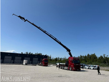 Camión grúa 2019 Scania R 500 6x2 - kranbil - Hiab kran med jibb: foto 3