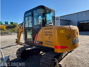 Excavadora 2024 Sany SY75C. S50 Hurtigfeste. Sentralsmøring. Graveskuff ca 320L: foto 5
