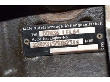 Motor para Camión MAN D0836LFL64 MAN tgl tgm: foto 2 Motor para Camión MAN D0836LFL64 MAN tgl tgm: foto 2