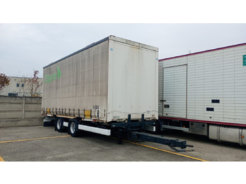 Remolque con toldo KRONE