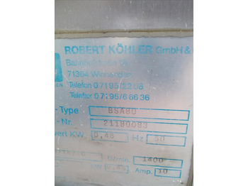 Maquinaria de panadería Erka BSA 80 80 Sheeter for Dough Strands (pretzel): foto 4