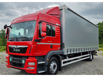 Camión lona MAN TGM 18.290/15.290/E6/21PALET/9400 ŁADOWNOŚĆ/SERWISOWANY/NISKI PRZEBIEG/WINDA/FIRANKA/SPROWADZONY/2019/NISKI PRZEBIEG/PIERWSZY WŁAŚCICIEL/: foto 2
