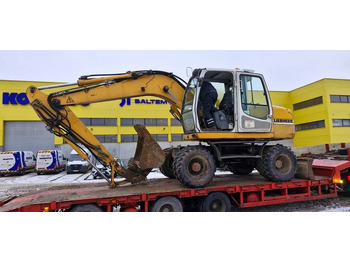 Excavadora de ruedas Liebherr A 314: foto 4