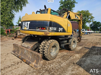 Excavadora de ruedas 2005 CAT M313 C: foto 3