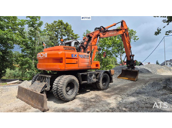 Excavadora de ruedas HITACHI EW 165W (2000) ROTOTILT Wheel Excavator: foto 5