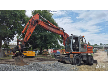 Excavadora de ruedas HITACHI EW 165W (2000) ROTOTILT Wheel Excavator: foto 3