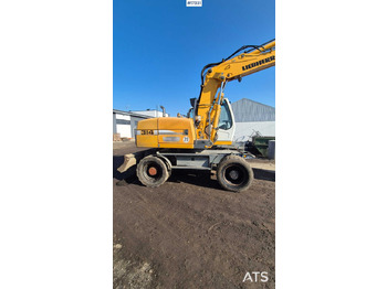 Excavadora de ruedas LIEBHERR A 314