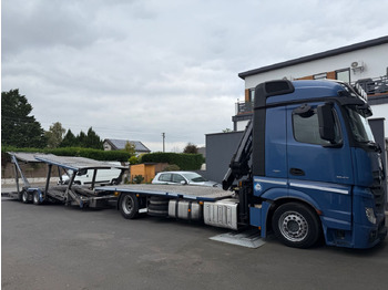 Camión portavehículos MERCEDES-BENZ Actros 1843