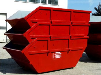 Contenedor de cadenas para transporte de basura nuevo Metal-K Mulda/Bauschuttcontainer/Absetzmulde M7: foto 5