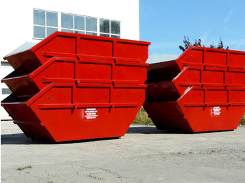 Contenedor de cadenas para transporte de basura nuevo Metal-K Mulda/Bauschuttcontainer/Absetzmulde M7: foto 4