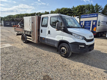 Camión caja abierta Iveco 70c17 // med lad og presenning: foto 4