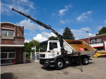 Camión volquete, Camión grúa MAN 15.290 TGM 3Skipper + HIAB 111-B3 HIDUO Kran 4x2: foto 2 Camión volquete, Camión grúa MAN 15.290 TGM 3Skipper + HIAB 111-B3 HIDUO Kran 4x2: foto 2