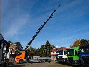 Camión grúa, Camión caja abierta nuevo Mercedes-Benz 3751 Arocs Pritsche + HIAB 858 + JIB 8x2: foto 5