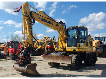 Excavadora de ruedas KOMATSU PW148-10