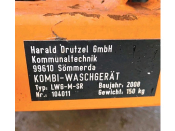 Barredora cucharón Leitpfostenwaschgerät Drutzel LWG-M-SR Leitpfostenwaschmaschine Schmidt Passend für Multicar Unimog: foto 3