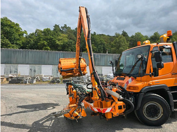 Desbrozadora de brazo Mulag MKM 700 Mähausleger 2015 Böschungsmäher Böschungsmulcher Tandemmäher Für Unimog UGE UGN 405 427 424 U400 300 500: foto 4