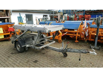 Remolque Mersch LED Verkehrsleitanhänger Verkehrsleittafel Nissen Horizont: foto 4