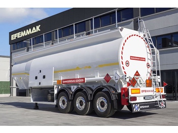 Semirremolque cisterna para transporte de combustible nuevo EFEMMAK E.FAST.GN.38.5 ADR Aluminum Fuel Trailer: foto 2 Semirremolque cisterna para transporte de combustible nuevo EFEMMAK E.FAST.GN.38.5 ADR Aluminum Fuel Trailer: foto 2