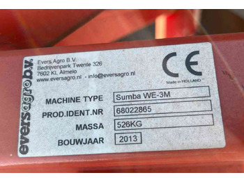 Subsolador Evers Sumba WE-3M woeler, woelpoot, vaste tand, diepwoeler, grondbewerking: foto 5 Subsolador Evers Sumba WE-3M woeler, woelpoot, vaste tand, diepwoeler, grondbewerking: foto 5