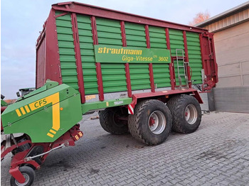 Remolque autocargador Przyczepa samozbierająca Strautmann 3602 Giga Vitesse 2019 rok: foto 3